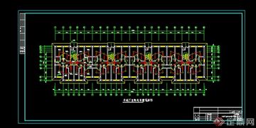 某房地產(chǎn)開發(fā)公司住宅樓全套cad圖紙